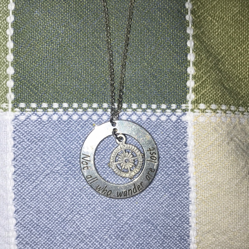 Compass necklace